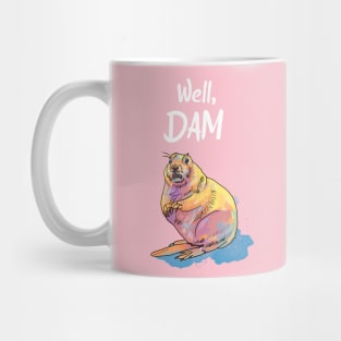 Well, Dam - Beaver Pun Mug